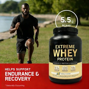 Proteína de Suero de Leche Aislada para Aumentar Masa Muscular, Mejora la Inmunidad, Aumento de Peso, Suplemento Deportivo, 5 lb, Certificado GMP, OEM - Product Image 5