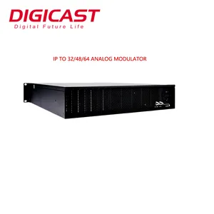 DMB-6100E CATV 64 in 1 IP TO Analog Modulator 48 32ใน1ช่อง IP เป็นอนาล็อก