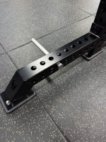 Accessoires d'extension pour Power Rack et Cage : Barre droite pour l'entraînement de force