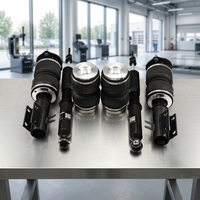Kit de suspension pneumatique pour NISSAN TIIDA C12 (2011+) avec amortisseurs et ressorts à soufflets pour conversion à suspension pneumatique