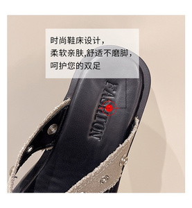 2025 nouveauté <span class=keywords><strong>tongs</strong></span> pantoufles Clip orteil sandales pour femmes et dames luxe Original plate-forme sandales - Product Image 5