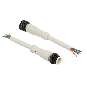 Oem IP67 IP68 Nam Nữ AMP 2 3 4 5 6 8 pin cắm điện không thấm nước LED chiếu sáng ngoài trời cáp kết nối - Product Image 4