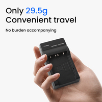 Nouveau chargeur de type C avec plusieurs protections, chargeur unique adapté aux batteries d'appareil photo Sony NP-BD1/FD1 en stock