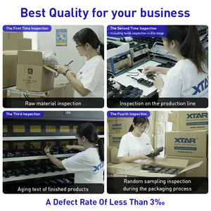 Caricabatterie Universale XTAR con Display LCD Visibile per Batterie Ricaricabili Ni-MH 1.2V, Li-ion 1.5V, LiFePO4 3.2V, Li-ion 3.6/3.7V 10440-32650 - Product Image 6