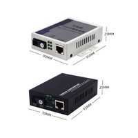 1.25Gbps 1SFP Slot 1RJ45 Ports 10/100/1000Base Tx 1000Base Fx Fiber SFP Optic Optical Media Converter SFP Module DC 5V FTTx Use