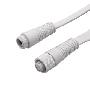 M8 5 พินขั้วต่อกันน้ำสายรัดสายเคเบิลแบบแบนสำหรับอุตสาหกรรม PLC ตู้ฉนวน PVC ตัวนำทองแดงบริสุทธิ์ IP65 - Product Image 2