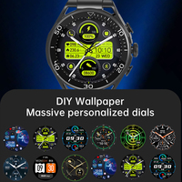 Reloj Inteligente de Moda con Esfera Redonda, Reloj Inteligente Android IP67 2026 con Memoria USB de 32 GB y Grabadora