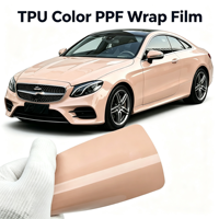 Toptan 1.52*15m TPU Renk Değiştiren PPF Film Yüksek Parlaklık Kendini Onaran Boya Koruma Filmi Araba Kaplama Filmi Kolay Montaj