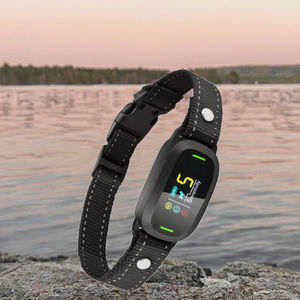 Hochwertiges wiederauf lad bares Hunde halsband Smart LCD-Display 3 Modi Elektro schock Effektiver Rinden stopper <span class=keywords><strong>Anti</strong></span>-<span class=keywords><strong>Bark</strong></span> Control für Haustiere - Product Image 2