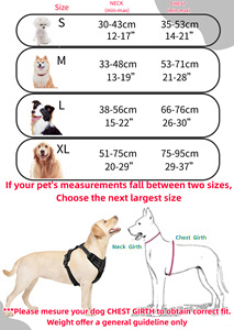 Harnais et laisse pour <span class=keywords><strong>chien</strong></span> de style gilet en polyester extensible, réfléchissant, confortable et antichoc, très vendu, pour chiens de taille moyenne à grande - Product Image 5