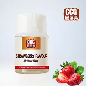 베이커리 및 음료 제조업체에서 프리미엄 품질의 딸기 맛 농축액 사용
