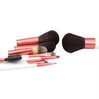 Ensemble de 10 pinceaux de maquillage professionnels blancs, poils synthétiques, pinceaux à poudre, fournisseur chinois