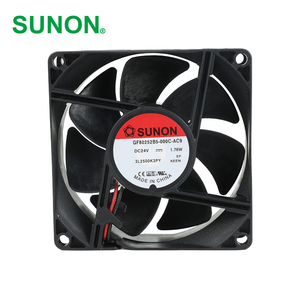 Sunon GF80252B5-000C-AC9ระบบไฟฟ้า80x80x25มม. 24VDC 73mA 1.76วัตต์3200รอบต่อนาทีตู้ตลับลูกปืน41.0CFM อินเวอร์เตอร์พัดลมระบายความร้อนตามแนวแกน - Product Image 1