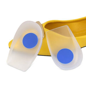 Solette in silicone per fascite <span class=keywords><strong>plantare</strong></span>, cuscinetti per tallone, inserti in silicone per aumento altezza - Product Image 4