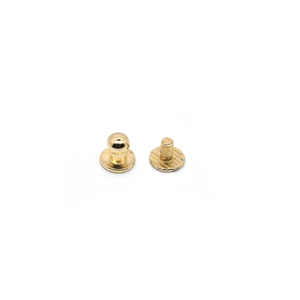 Parafusos de Cabeça Monk de Alta Qualidade, Rebites de Metal para Artesanato em Couro, Parafusos de Latão Sólido para Bolsas e Acessórios - Product Image 4