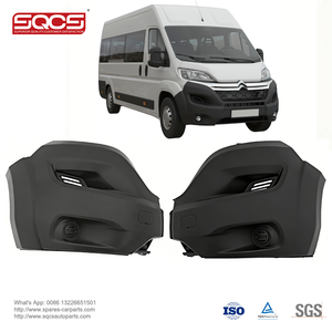 Nuovo Paraurti Laterale Destro RH per Citroen Jumper, <span class=keywords><strong>Peugeot</strong></span> Boxer, Fiat Ducato 14- OE 735589795 Opaco Senza Foro per Faro Fendinebbia - Product Image 1