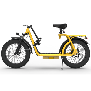 Scooter Eléctrico X20 Amarillo de 20 Pulgadas, Bicicleta de Reparto de Alimentos de Largo Alcance, Plegable, de Alta Velocidad, X 20 Scooter X 20 X 20 X 20 Ele - Product Image 4
