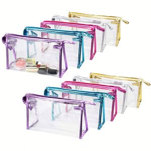 Travel Cosmetic Pvc Women Zipper <b>Makeup</b> Bags Beauty <b>Case</b> Organizer Storage Bath Toiletry Wash Make up Bag Transparent - Product Image 1