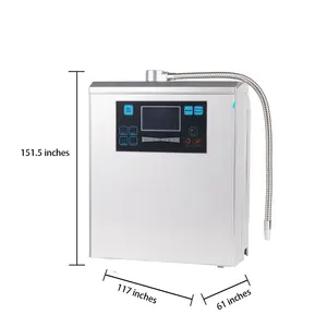 BW-6000 Brand Alkaline Water Ionizer 11.5 ph Larger capacity 10000L LCD Intelligent display