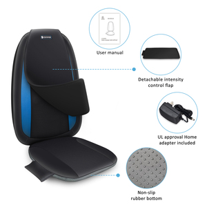 <span class=keywords><strong>Comfier</strong></span> corps <span class=keywords><strong>Shiatsu</strong></span> <span class=keywords><strong>siège</strong></span> arrière masseur coussins de chaise chauffé voiture coussin de Massage électrique - Product Image 5
