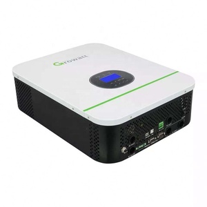 Convertisseur solaire Growatt à <span class=keywords><strong>phase</strong></span> divisée hors réseau 3kw 6kw 8kw 10kw 12kw SPF 24vdc 48vdc Convertisseur 12kw Convertisseur hybride Prix - Product Image 5