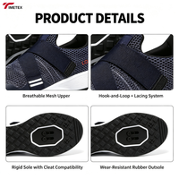 Chaussures de cyclisme TIMETEX pour hommes, pour VTT et vélo de spinning d'intérieur, avec système de blocage compatible avec le système SPD