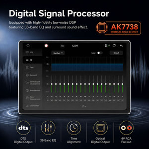 Radio para Auto Android de 14.6 Pulgadas, Estéreo UIS7870 de 8 Núcleos, Carplay, Android Auto, Cámara de Visión Trasera Panorámica de 360°, GPS, DSP - Product Image 3