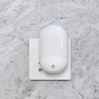Lampe Led automatique pour toilettes, chambre à coucher, capteur mural, lumière de nuit, économie d'énergie, Smart Huggable, maison, PC 50 blanc