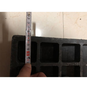 ब्लैक रबर प्लास्टिक 100*25*7 सेमी कार रैंप पर अंकुश लगाने के लिए टिकाऊ सुरक्षा गति बंप - Product Image 4