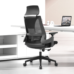 Chaise de Bureau en Maille à Dossier Haut de Haute Qualité, Fauteuil Ergonomique Pivotant pour Bureau, Maison, Salle de Réunion, Sillas De Oficina - Product Image 2