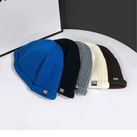 Chapeau en tricot unisexe de style melon, demi-cercle, dôme, hip-hop, hiver, voyage, tissu commun, vente en gros 2026