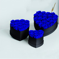 Cadeaux romantiques pour la Saint-Valentin pour petite amie, mère et meilleure amie, rose éternelle conservée dans une boîte pour son anniversaire