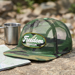 Gorra <span class=keywords><strong>de</strong></span> béisbol transpirable <span class=keywords><strong>de</strong></span> malla con visera, estilo <span class=keywords><strong>camionero</strong></span>, con parche <span class=keywords><strong>de</strong></span> logotipo personalizado, <span class=keywords><strong>de</strong></span> 5 paneles, <span class=keywords><strong>de</strong></span> malla completa, para hombre, camuflaje, para verano, para exteriores, protección solar, venta al por mayor - Product Image 5