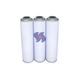 Wholesale CMYK Necked-in Empty Aerosol Cans Tin Bottle Empty Cans 52mm Aerosol Tin Can