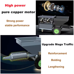 Meistverkaufte Mörtel-Gips-Wandputzmaschine Diesel- und Elektro-Mörtelsprühgerät für Baustellen - Product Image 6