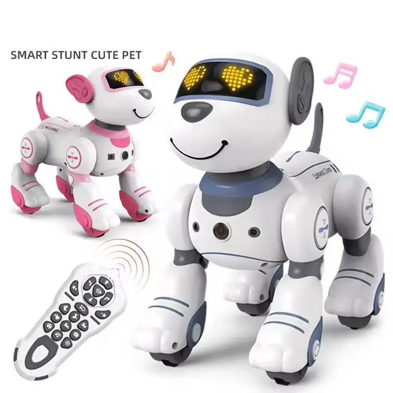 Детский робот-робот, интеллектуальный программируемый радиоуправляемый робот, собака, игрушка, жесты, голосовое взаимодействие, танцующая собака, робот