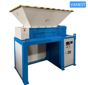 Nouvelle machine à broyer à double arbre VANEST, broie efficacement le plastique, le bois, les palettes, le métal, <span class=keywords><strong>prix</strong></span> d'usine compétitif - Product Image 1