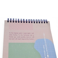 Cuaderno Planificador Personalizable con Cubierta de Cuero y Encuadernación Espiral, con Notas Adhesivas y Planificador Diario