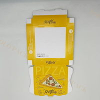 Boîtes à pizza rigides en carton ondulé recyclables de 8 à 14 pouces avec impression UV de votre logo, emballage alimentaire en gros