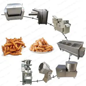 Nigeria Chinchin Mixer Chin Chin Deep Frying Membuat Mesin