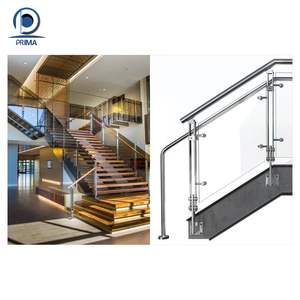 Garde-corps en verre Offre Spéciale Prima Canal en U en aluminium au design moderne pour balcon ou <span class=keywords><strong>terrasse</strong></span> - Product Image 5