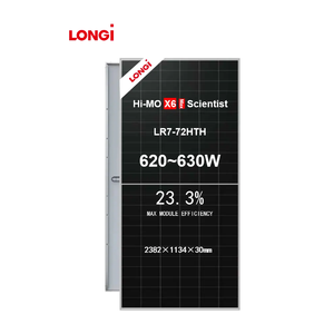 Panel Fotovoltaico LONGi LR7-72HTH de 620w 625w 630 Vatios para Uso en Techos en Alemania y América - Product Image 1