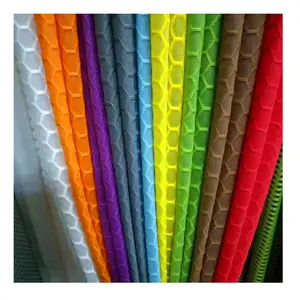 Recycled Knitted Polyester Diamonds 3D Air Spacer Mesh Fabrics For Mattress