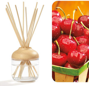 OEM-difusor de <span class=keywords><strong>aroma</strong></span> <span class=keywords><strong>con</strong></span> palos naturales y tapa de madera, recuerdo de boda de lujo, 100ml, soporte para botella de vidrio, aceite esencial - Product Image 2