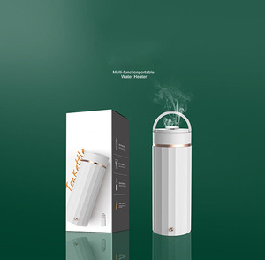 Wholesale <strong>Mug</strong> Self Heating Thermic Stainless Steel Portable Travel Warmer Sport Reusable Insulated Electric Milk Tea Coffee Cup - Product Image 1