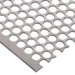 Customized Size Bright Color Decorative Inexpensive Weave <b>Wire</b> Screen Perforated Sheet Metal Plate Hole Filtration Application - Product Image 2