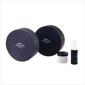 High grade black logo printed cylinder boxes custom design <b>round</b> packaging <b>box</b> - Product Image 6