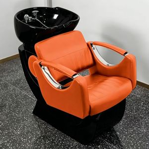 Chaise de lavage portable de luxe pour salon de coiffure, équipement de barbier, lit de shampoing pour lavage des cheveux – Offre spéciale - Product Image 5
