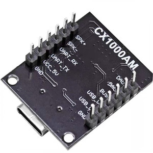 บอร์ดเครื่องเล่นเพลงด้วยเสียงแบบอนุกรม5W โมดูลเสียง Cx1000Amp3สำหรับ V1.0ควบคุมไมโครคอนโทรลเลอร์ - Product Image 3