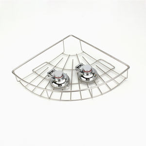 Accesorios de ducha <span class=keywords><strong>DOGO</strong></span> Caddy de ducha con ventosa Cesta de ducha de esquina de inodoro colgada en la pared - Product Image 5